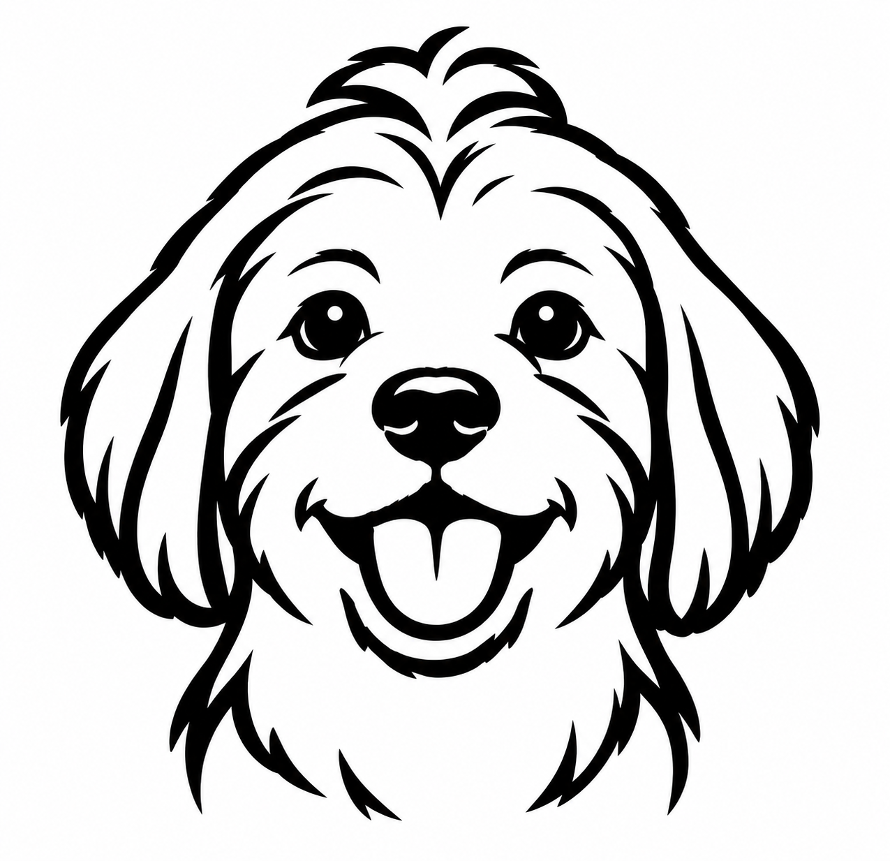 Dog face 13